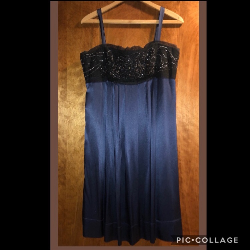 BCBG Navy Dress